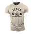 Men's Jesus The Ultimate Deadlifter Cotton T-Shirt