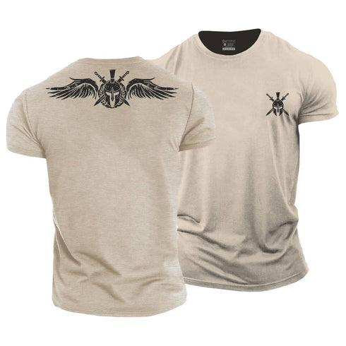 Men's Warrior Wings Cotton T-Shirt