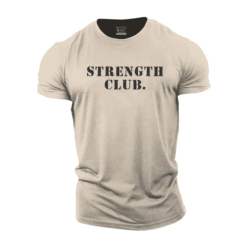 Men's Strength Club Cotton T-Shirt