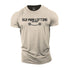Men's Old Man Lifting Cotton T-Shirt