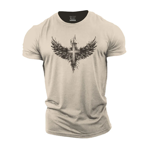 Men's Wings of Grace Cotton T-Shirt