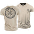 Men's Vegvisir Jormungandr Cotton T-Shirt