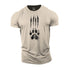 Men's Wolf Claw Cotton T-Shirt