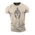 Men's Spartan Helmet Cotton T-Shirt