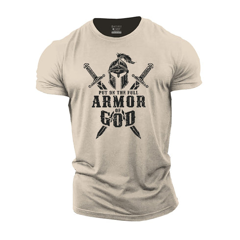 Men's Armor of God Cotton T-Shirt