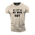 Men's I Lift Because My Wife Is Hot Cotton T-Shirt