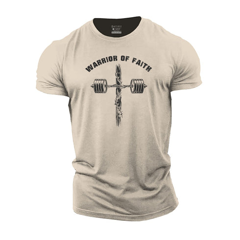 Men's Warrior of Faith Cotton T-Shirt