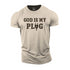 Men's God Is My Plug Cotton T-Shirt