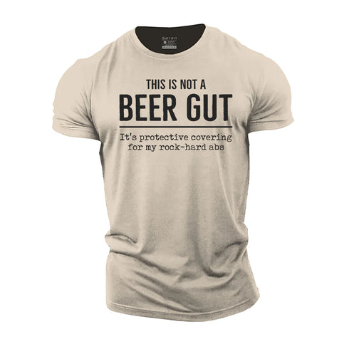 Men's This Is Not a Beer Gut Cotton T-Shirt
