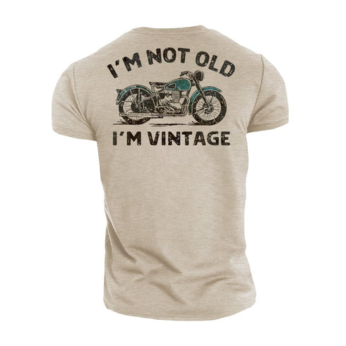 Men's I‘m Not Old I'm Vintage Cotton T-Shirt