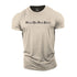 Men's Hold On. Pain Ends. Cotton T-Shirt