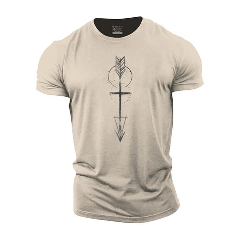 Men's Arrow of Faith Cotton T-Shirt