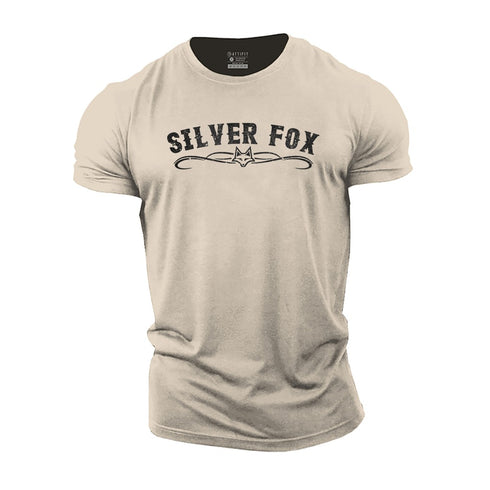 Men's Silver Fox Cotton T-Shirt