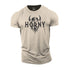 Men's Viking Horny Helmet Cotton T-Shirt