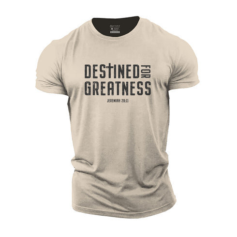 Men's Destined for Greatness Cotton T-Shirt