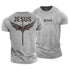 Men's Jesus Wings Cotton T-Shirt