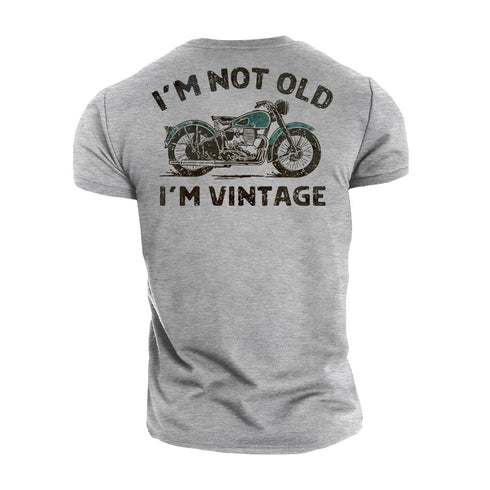 Men's I‘m Not Old I'm Vintage Cotton T-Shirt