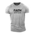 Men's Faith Fear Cotton T-Shirt