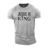 Men's Jesus Is King Cotton T-Shirt