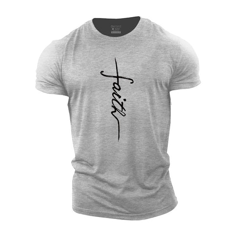 Men's Faith Cotton T-Shirt