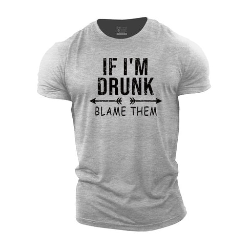 Men's If I Drunk Cotton T-Shirt