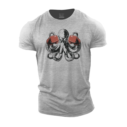 Men's Unleash the Tentacles Cotton T-Shirt