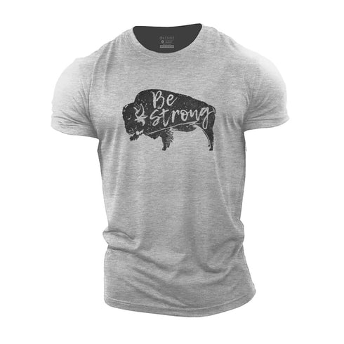 Men's Be Strong Cotton T-Shirt