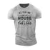 Men's We Will Serve The Lord Cotton T-Shirt