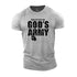 Men's Enlisted in God's Army Cotton T-Shirt