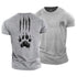 Men's Wolf Claw Landscape Cotton T-Shirt