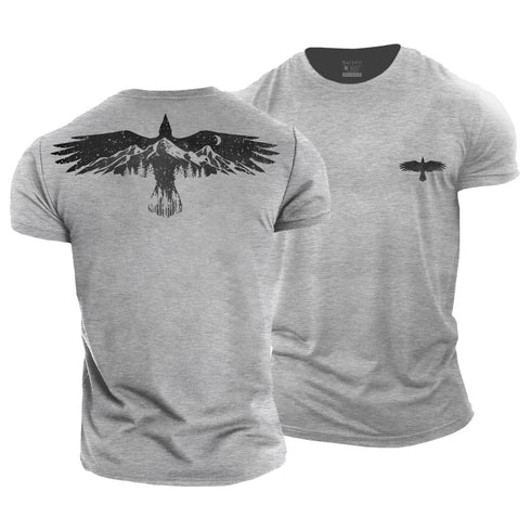 Men's Soaring Eagle Cotton T-Shirt