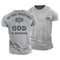 Men's In The Waiting, God Is Working Cotton T-Shirt