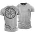 Men's Vegvisir Jormungandr Cotton T-Shirt