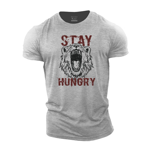 Men's Stay Hungry Cotton T-Shirt