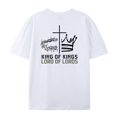 Men's King Of Kings Lord Of Lords Cotton T-Shirt