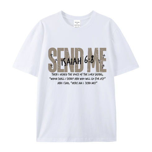 Unisex Send Me Cotton T-Shirt