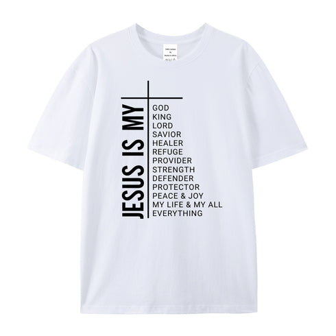 Unisex Jesus Is My Everything Cotton T-Shirt