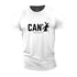 Men's I Can't But He Can Cotton T-Shirt