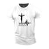 Men's Jesus Saved My Life Cotton T-Shirt