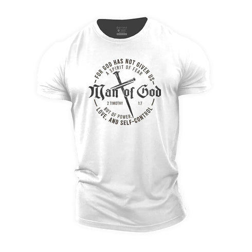Men's Man of God Cotton T-Shirt