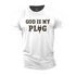Men's God Is My Plug Cotton T-Shirt