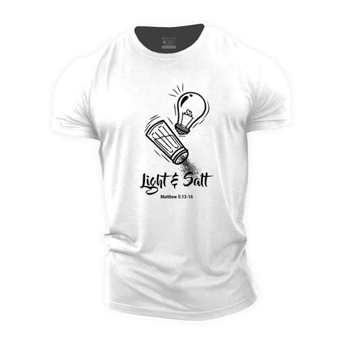 Unisex Light And Salt Cotton T-Shirt