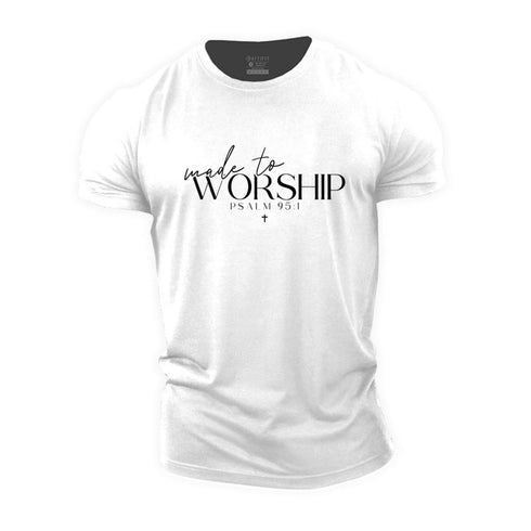 Men's Made To Worship Cotton T-Shirt