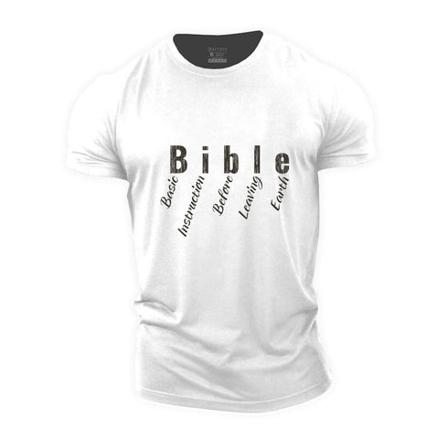 Men's Bible Cotton T-Shirt