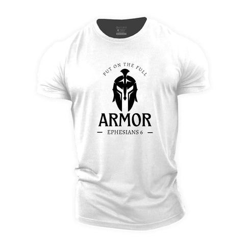 Men's Put On The Full Armor Cotton T-Shirt