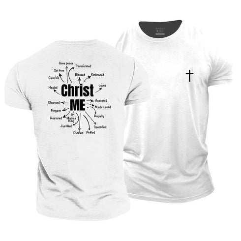 Men's Christ And Me Cotton T-Shirt
