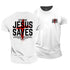 Unisex Jesus Saves Cotton T-Shirt