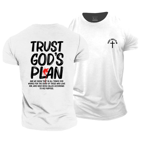 Men's Trust God's Plan Cotton T-Shirt