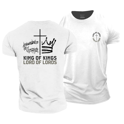 Men's King Of Kings Lord Of Lords Cotton T-Shirt