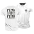 Men's Faith Over Fear Cotton T-Shirt